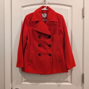 3 For $24 Women's Red Peacoat